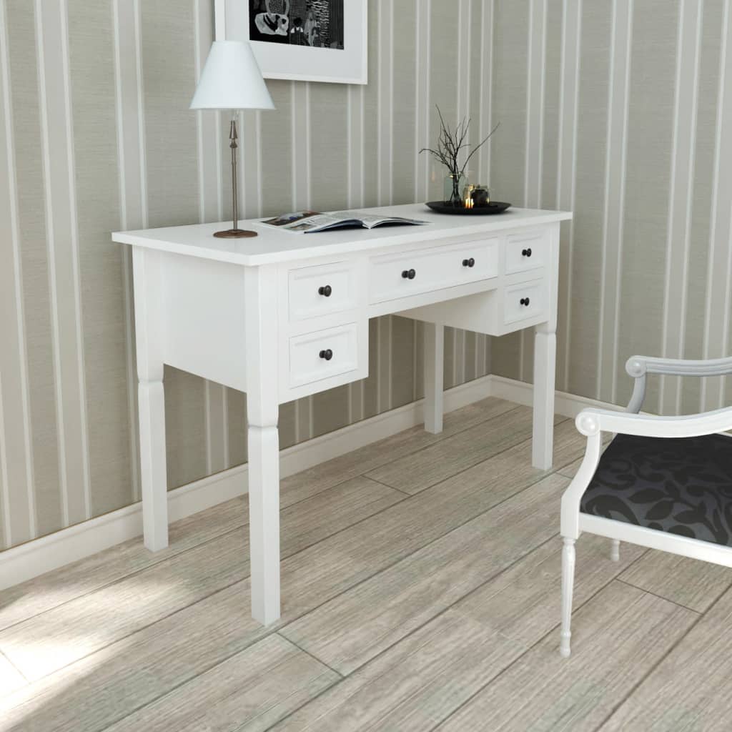 Schrijftafel Met 5 Lades