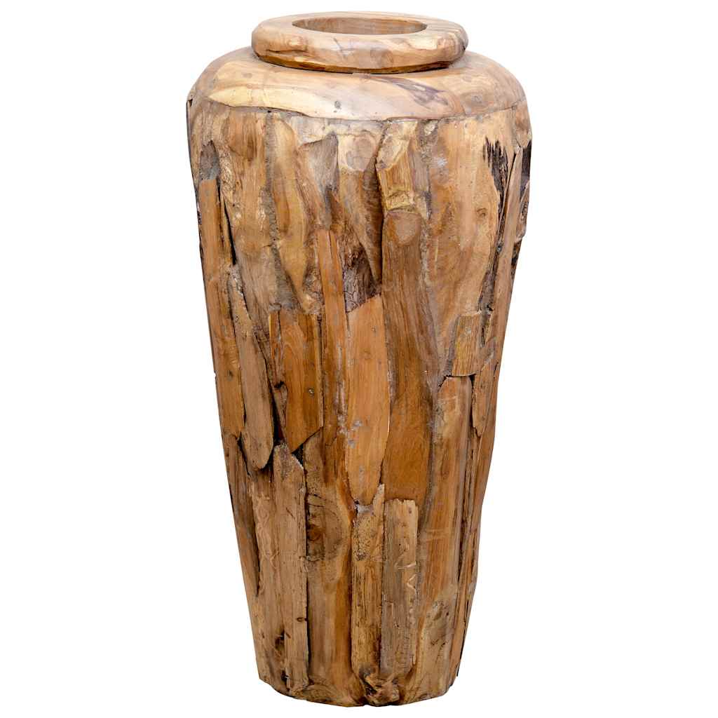 Decoratievaas Massief Teakhout