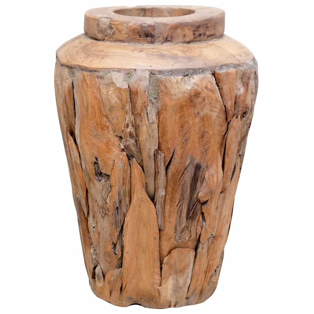 Decoratievaas Massief Teakhout
