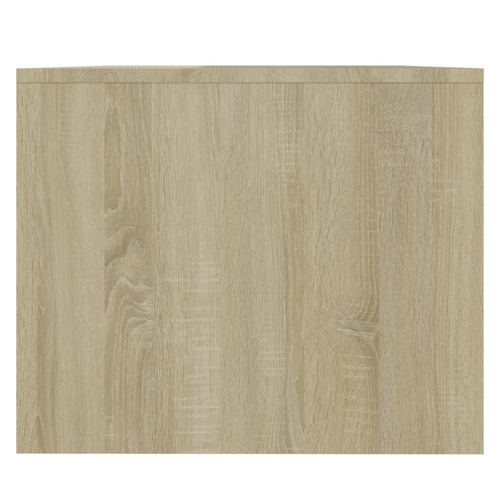 Salontafel 90X50X41,5 Cm Bewerkt Hout Kleurig