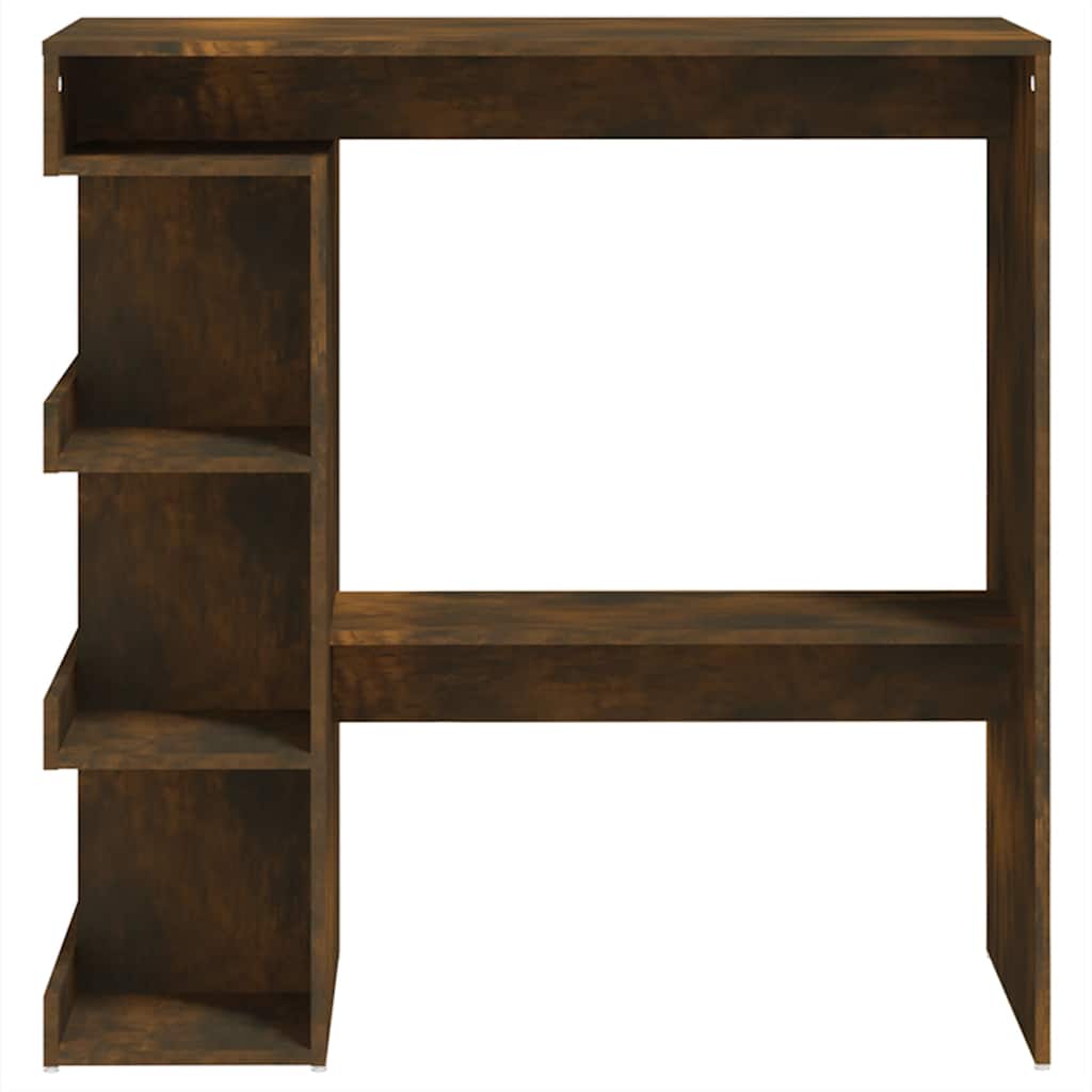 Bartafel Met Opbergrek 100X50X101,5 Cm Hout