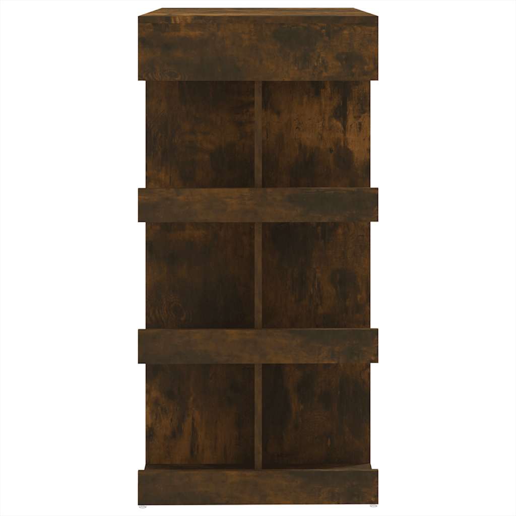 Bartafel Met Opbergrek 100X50X101,5 Cm Hout