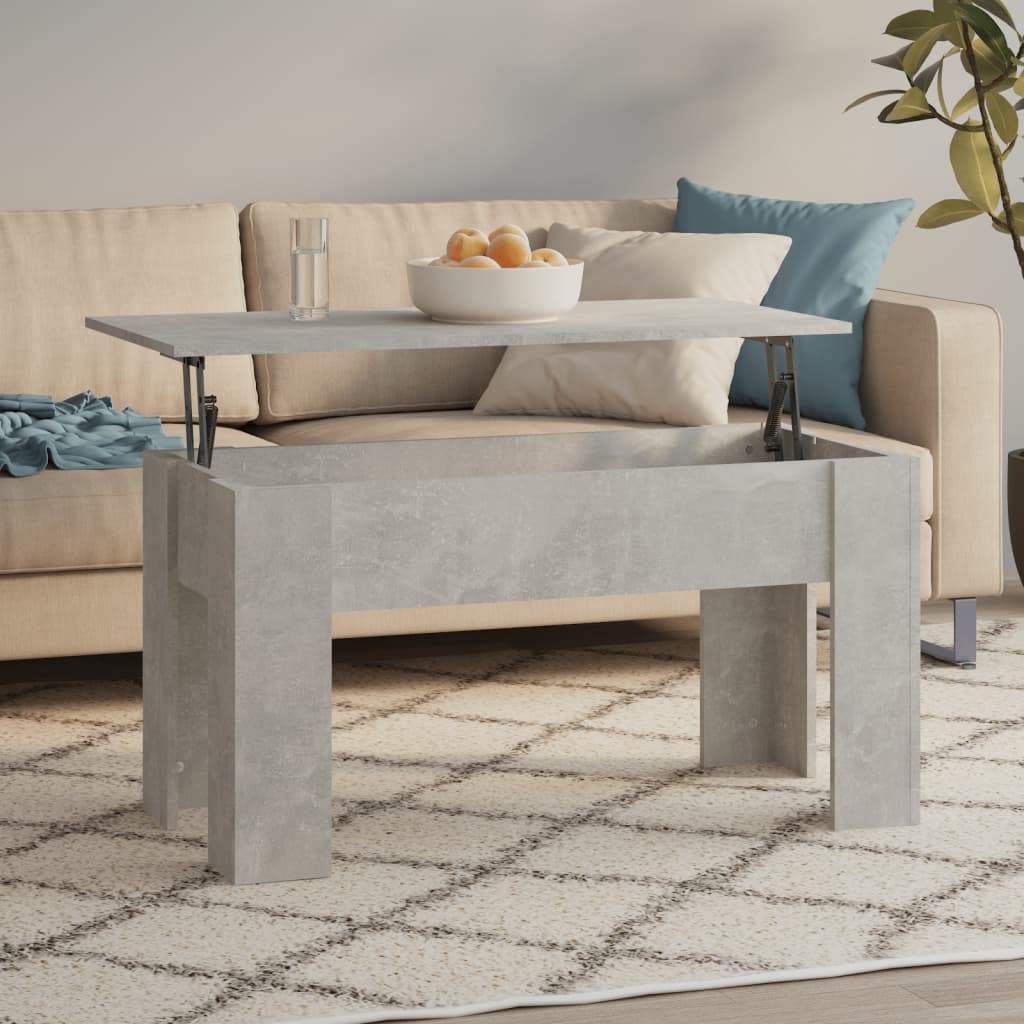 Salontafel 101X49X52 Cm Bewerkt Hout