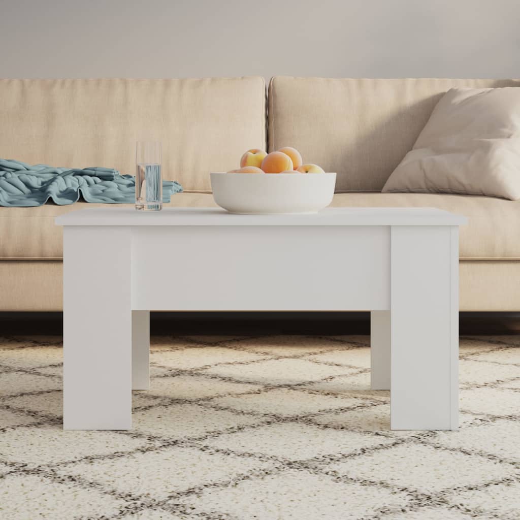 Salontafel 101X49X52 Cm Bewerkt Hout