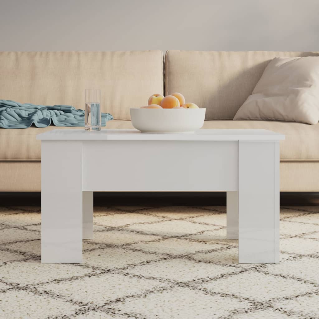 Salontafel 101X49X52 Cm Bewerkt Hout