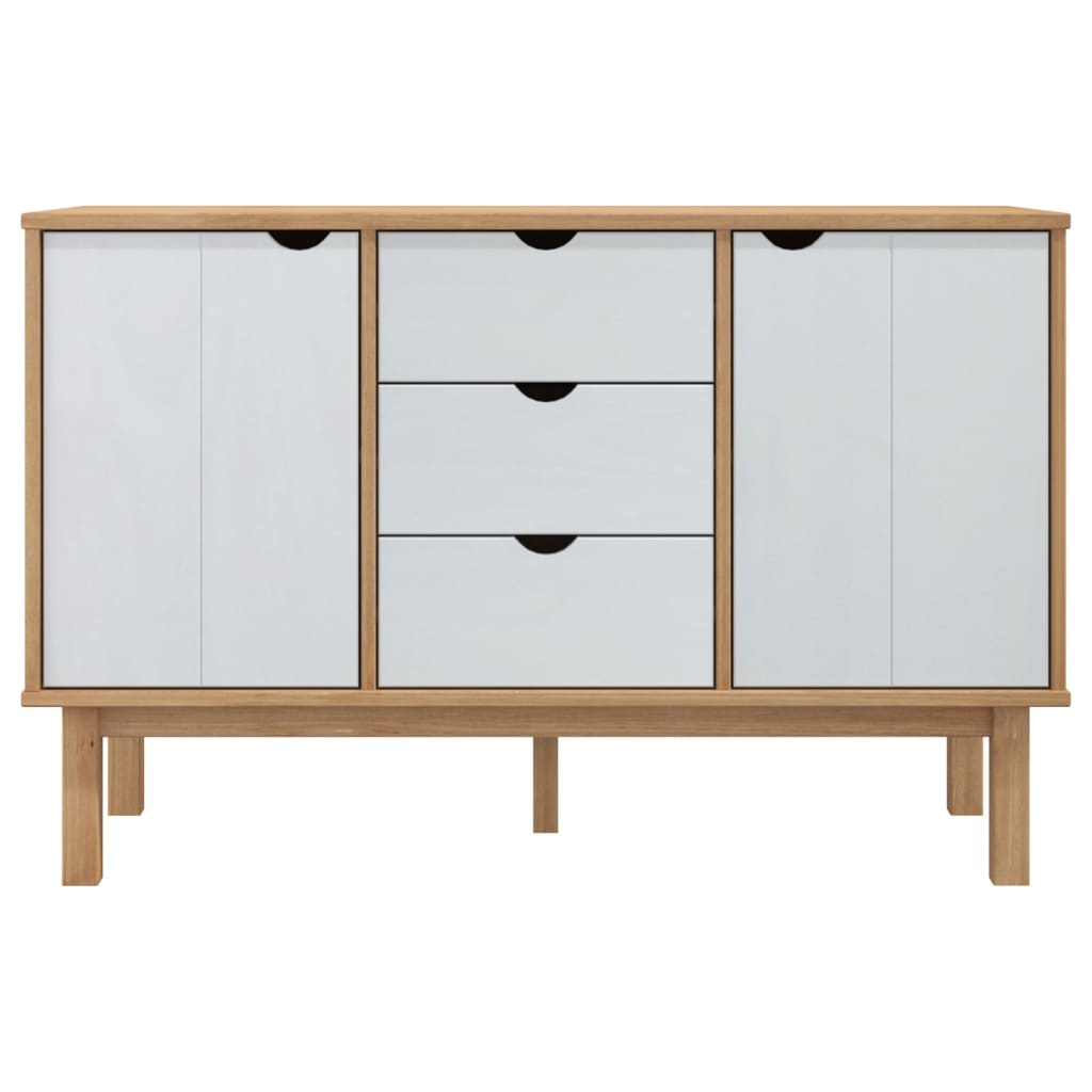 Dressoir Otta 113,5X43X73 Cm Massief Grenenhout