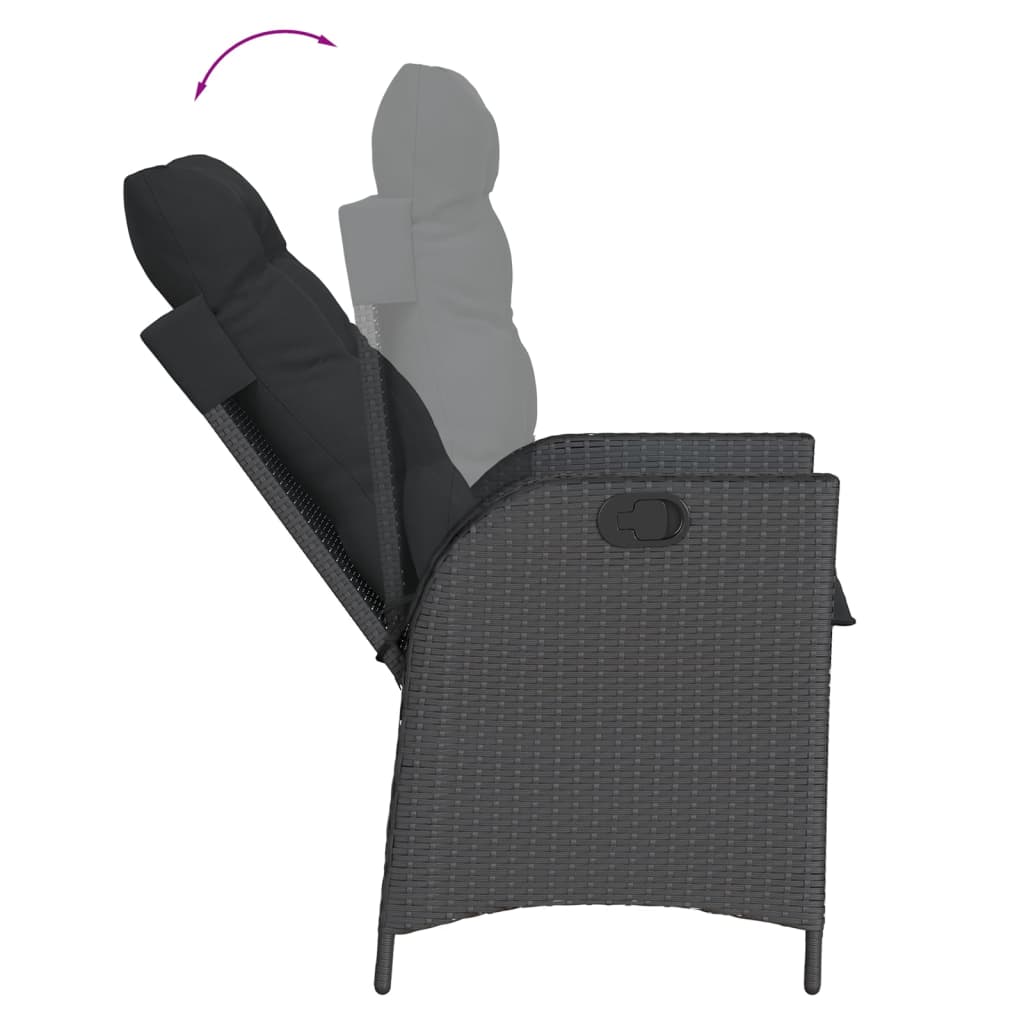 9-Delige Tuinset Poly Rattan