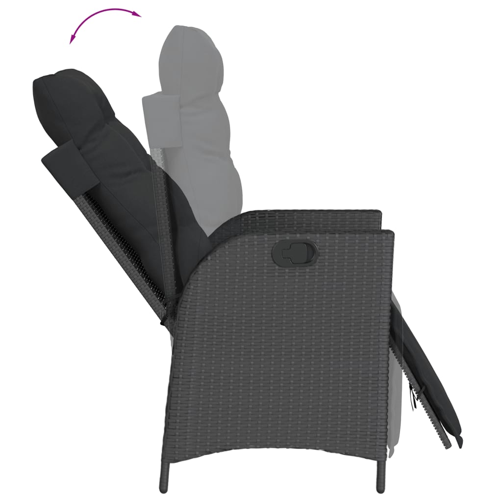 9-Delige Tuinset Poly Rattan