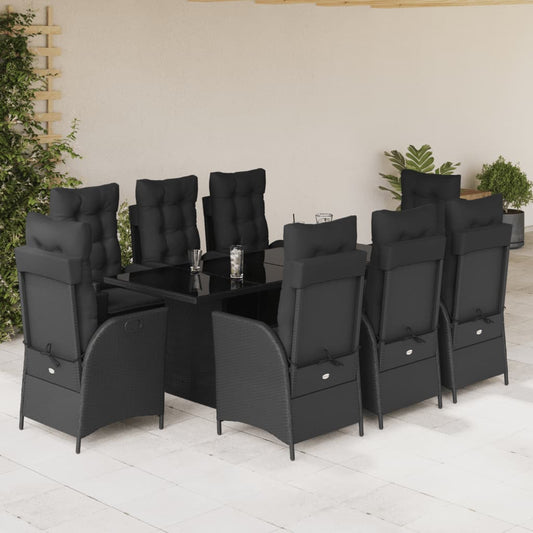 9-Delige Tuinset Poly Rattan
