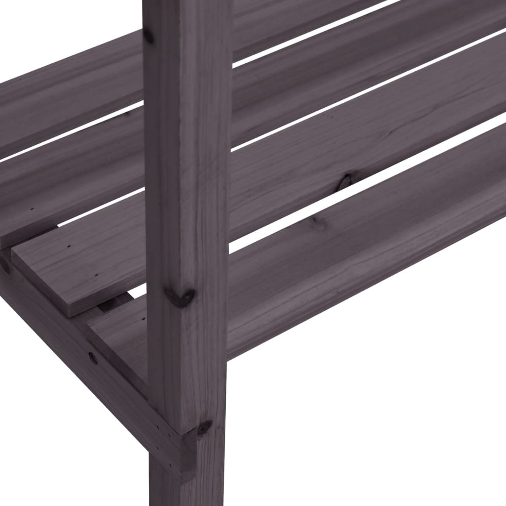Plantentafel Met Schappen 78X38X82,5 Cm Vurenhout