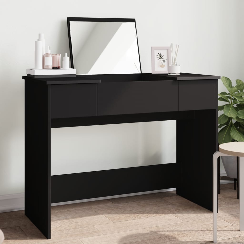 Kaptafel Met Spiegel 100X45X76 Cm