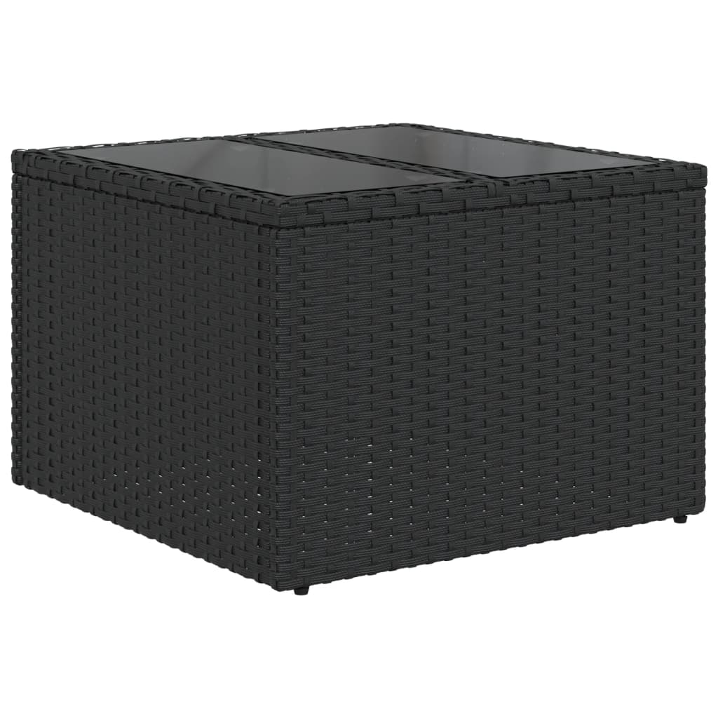 9-Delige Loungeset Met Kussens Poly Rattan