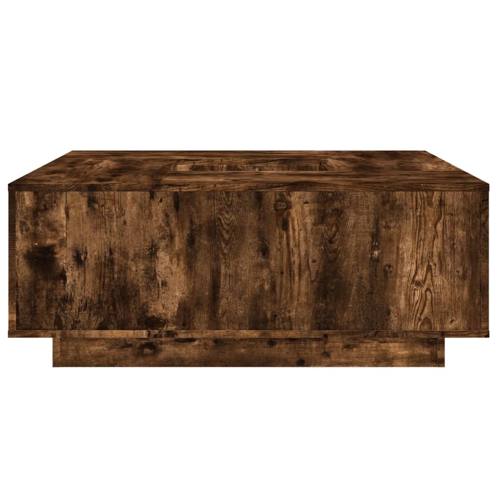 Salontafel 100X100X40 Cm Bewerkt Hout Kleurig