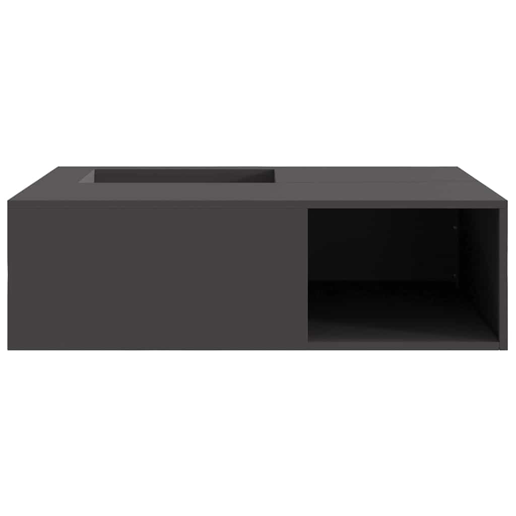 Vuurkorf Zwart 100 X 100 X 30 Cm Staal