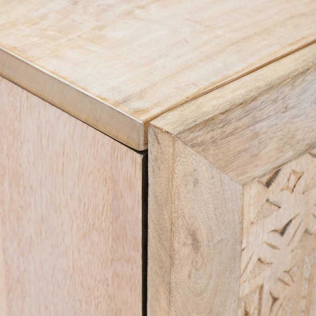 Dressoir 3 Pcs 180 X 33,5 X 75 Cm Massief Mangohout