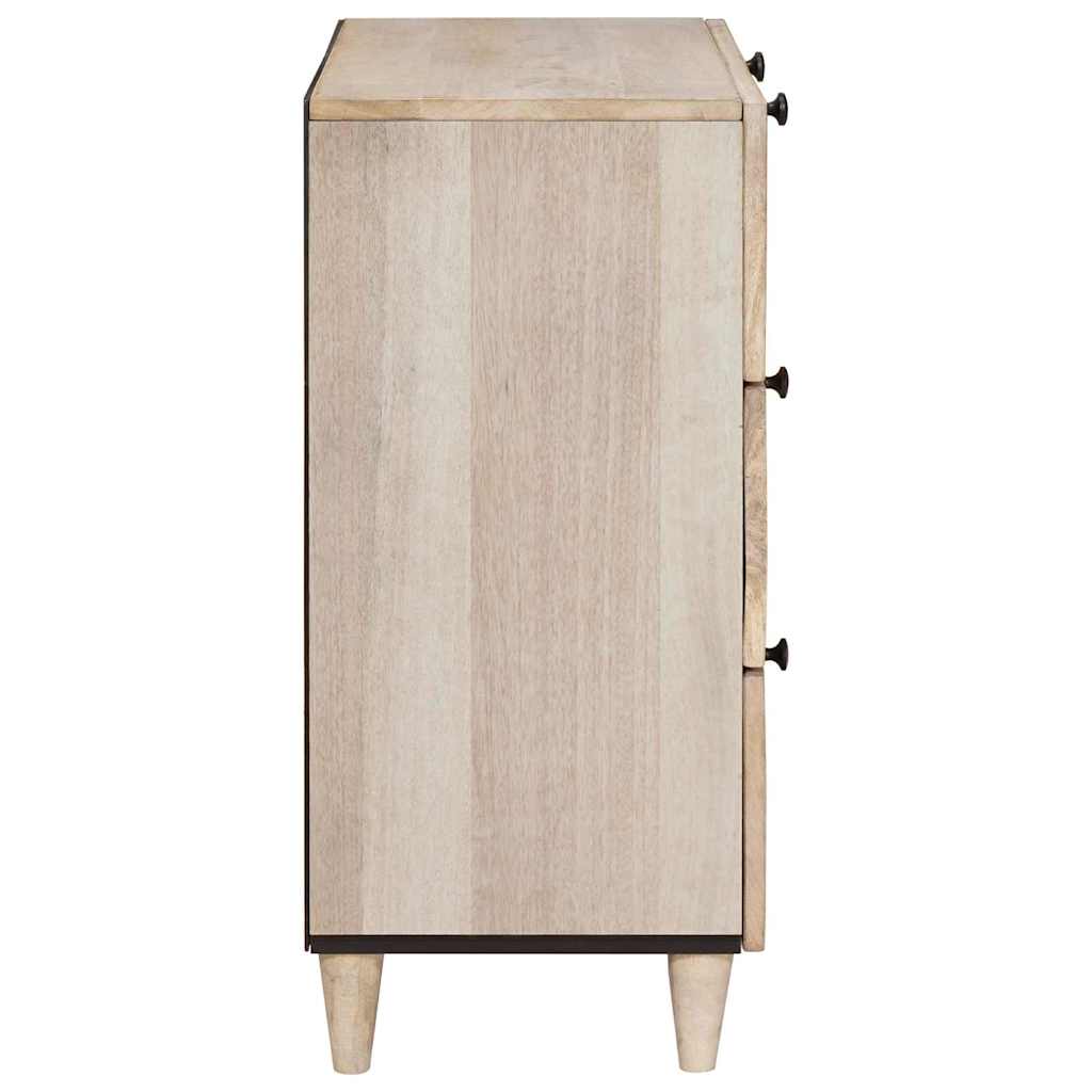 Dressoir 3 Pcs 180 X 33,5 X 75 Cm Massief Mangohout