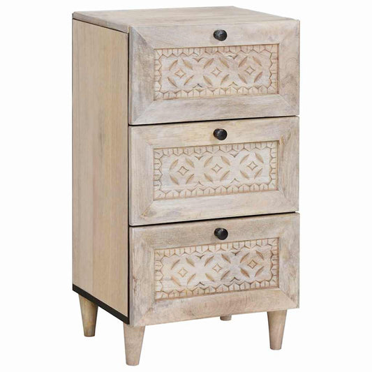 Dressoir Met Lade Wit 33.5 X 40 X 75 Cm