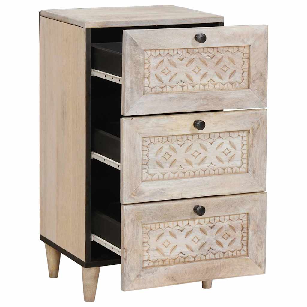 Dressoir Met Lade Wit 33.5 X 40 X 75 Cm