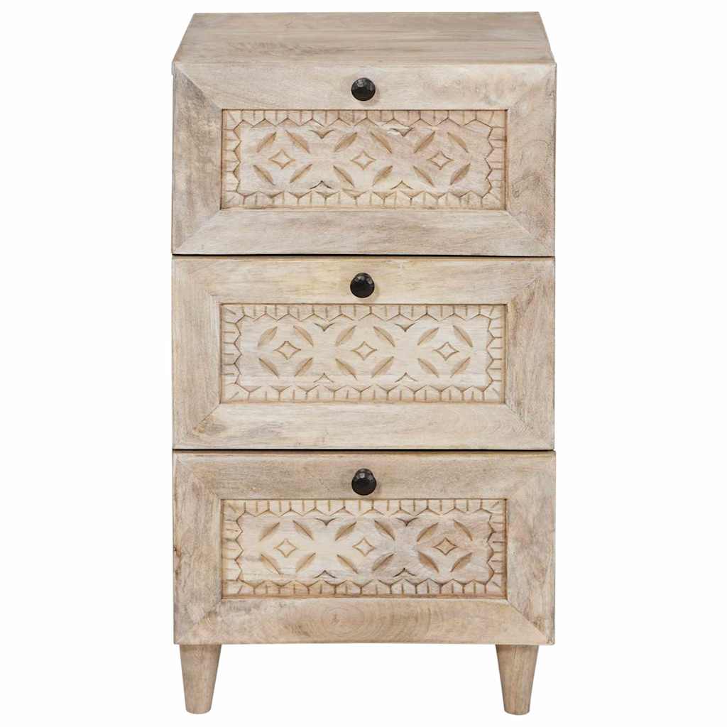 Dressoir Met Lade Wit 33.5 X 40 X 75 Cm