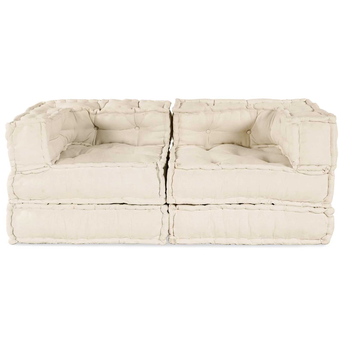 Modulair Sofabet 3 Pcs 140 X 70 X 36 Cm Stof