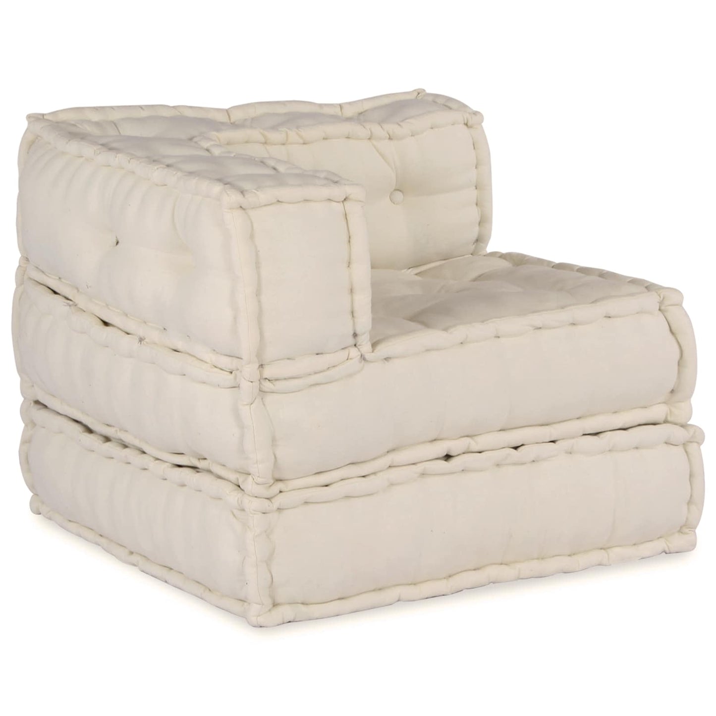 Modulair Sofabet 3 Pcs 140 X 70 X 36 Cm Stof