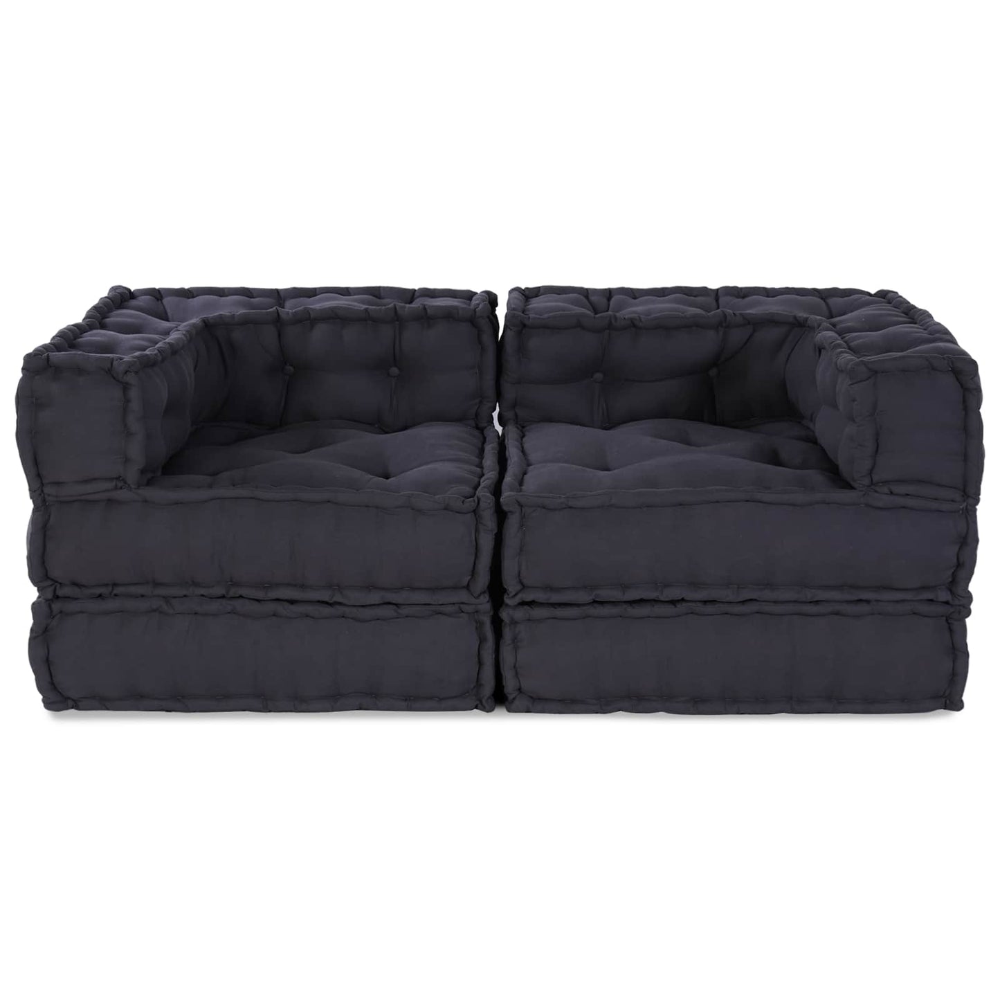Modulair Sofabet 3 Pcs 140 X 70 X 36 Cm Stof