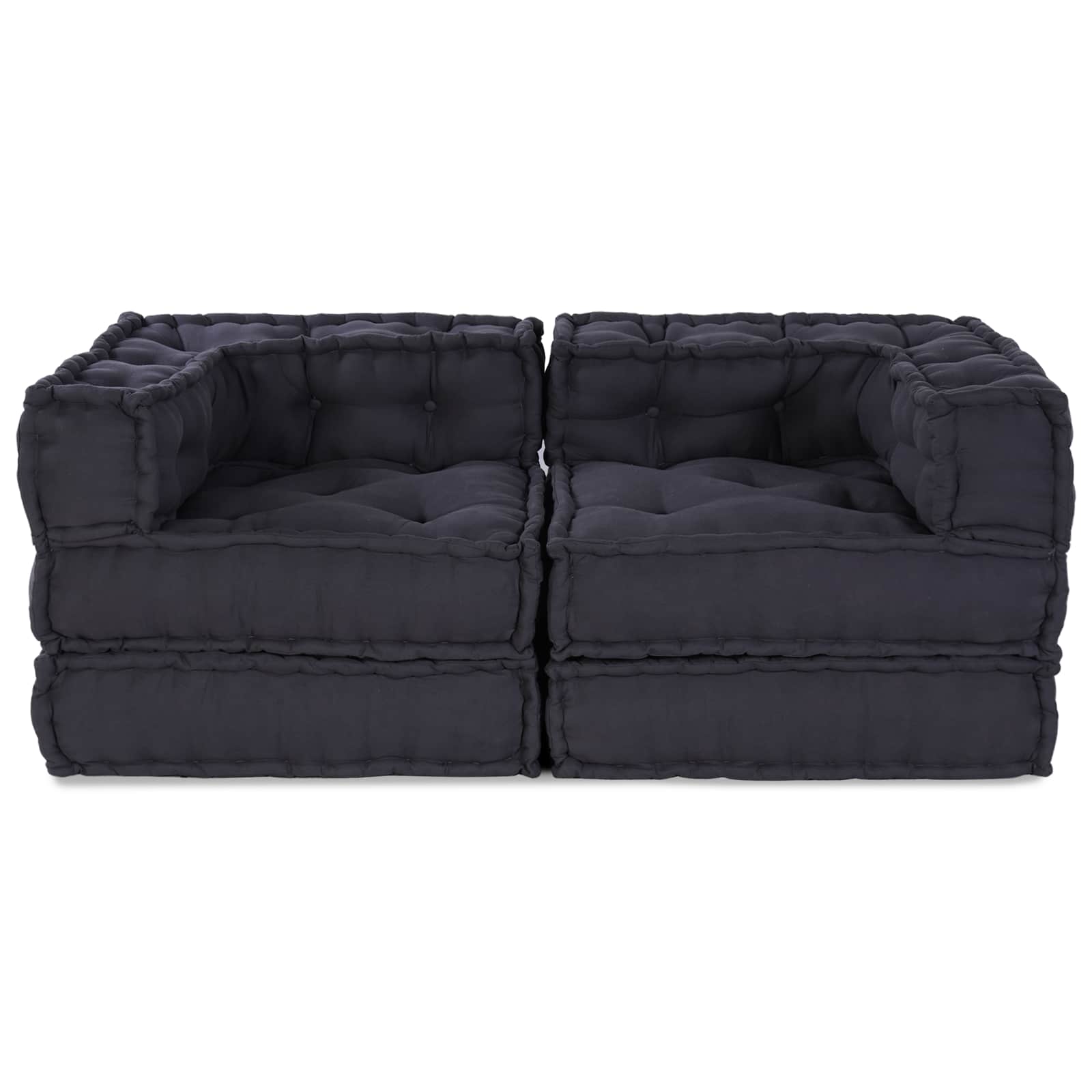 Modulair Sofabet 3 Pcs 140 X 70 X 36 Cm Stof