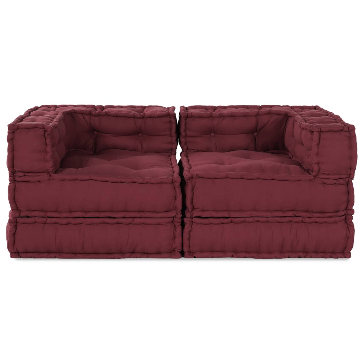Modulair Sofabet 3 Pcs 140 X 70 X 36 Cm Stof