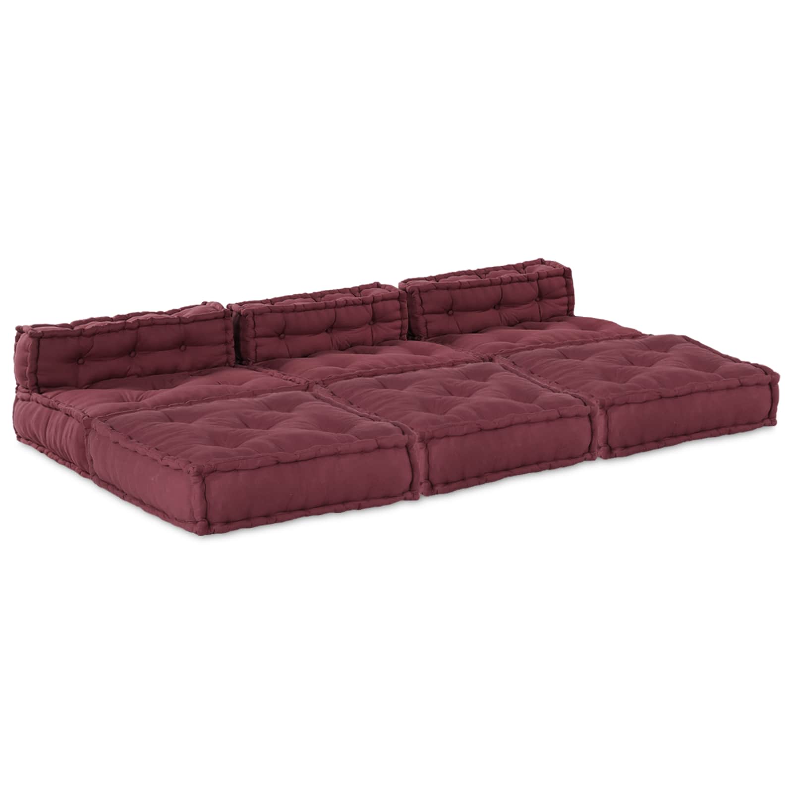 Modulair Sofabet 3 Pcs 140 X 70 X 36 Cm Stof
