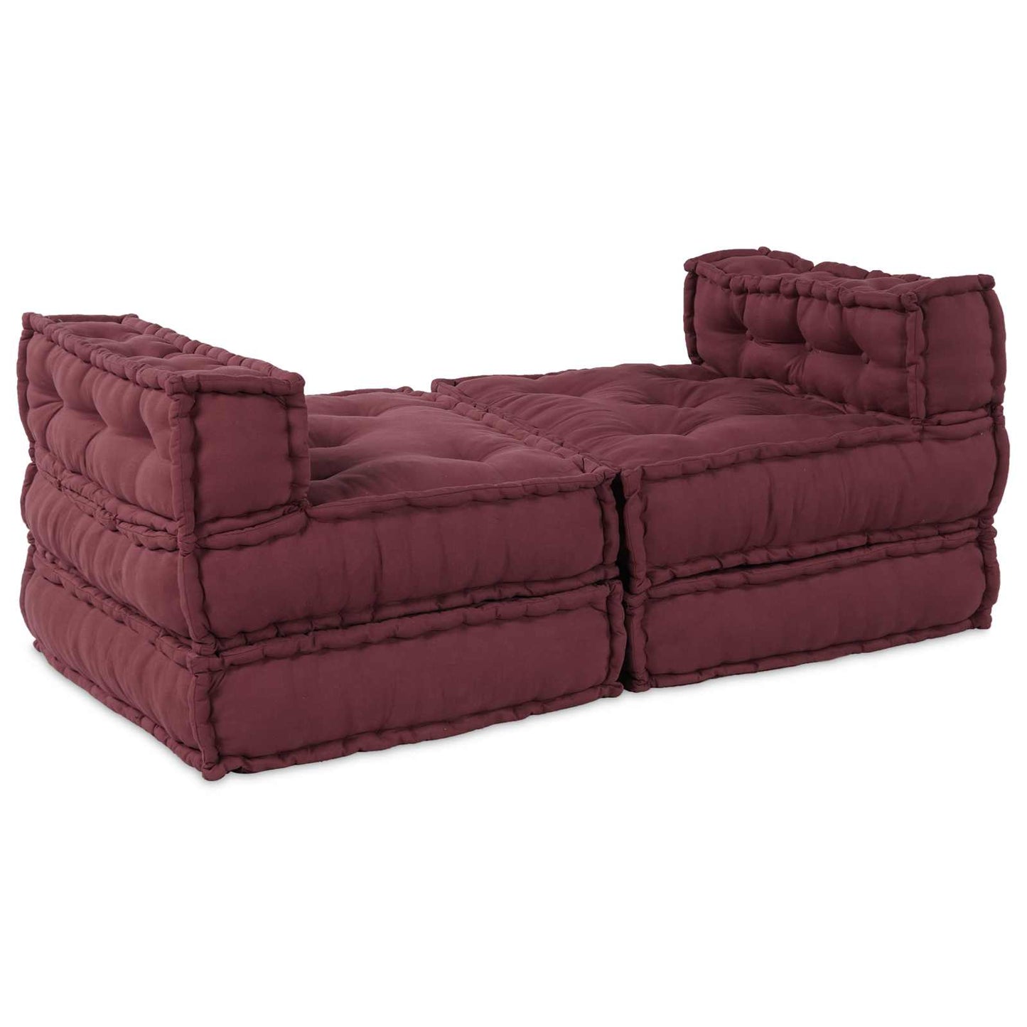 Modulair Sofabet 3 Pcs 140 X 70 X 36 Cm Stof