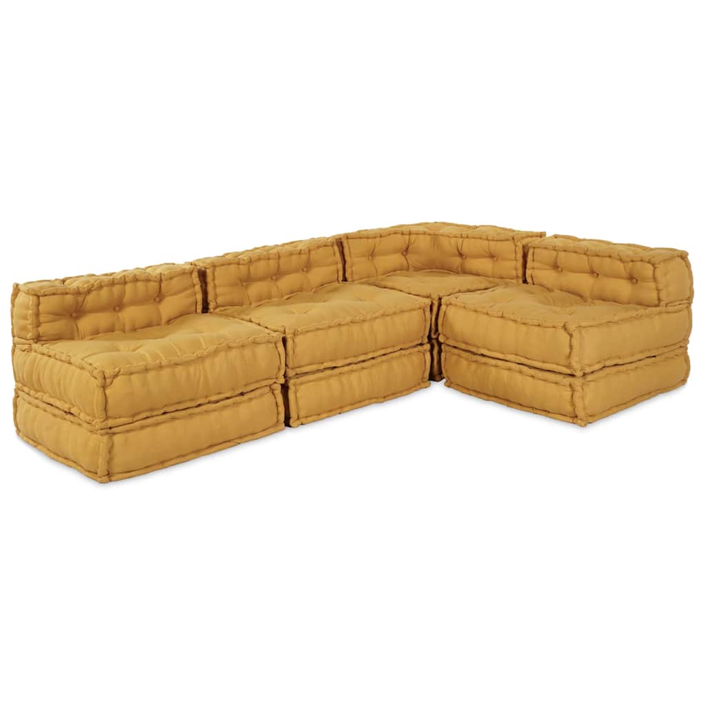 Modulair Sofabet 3 Pcs 140 X 70 X 36 Cm Stof