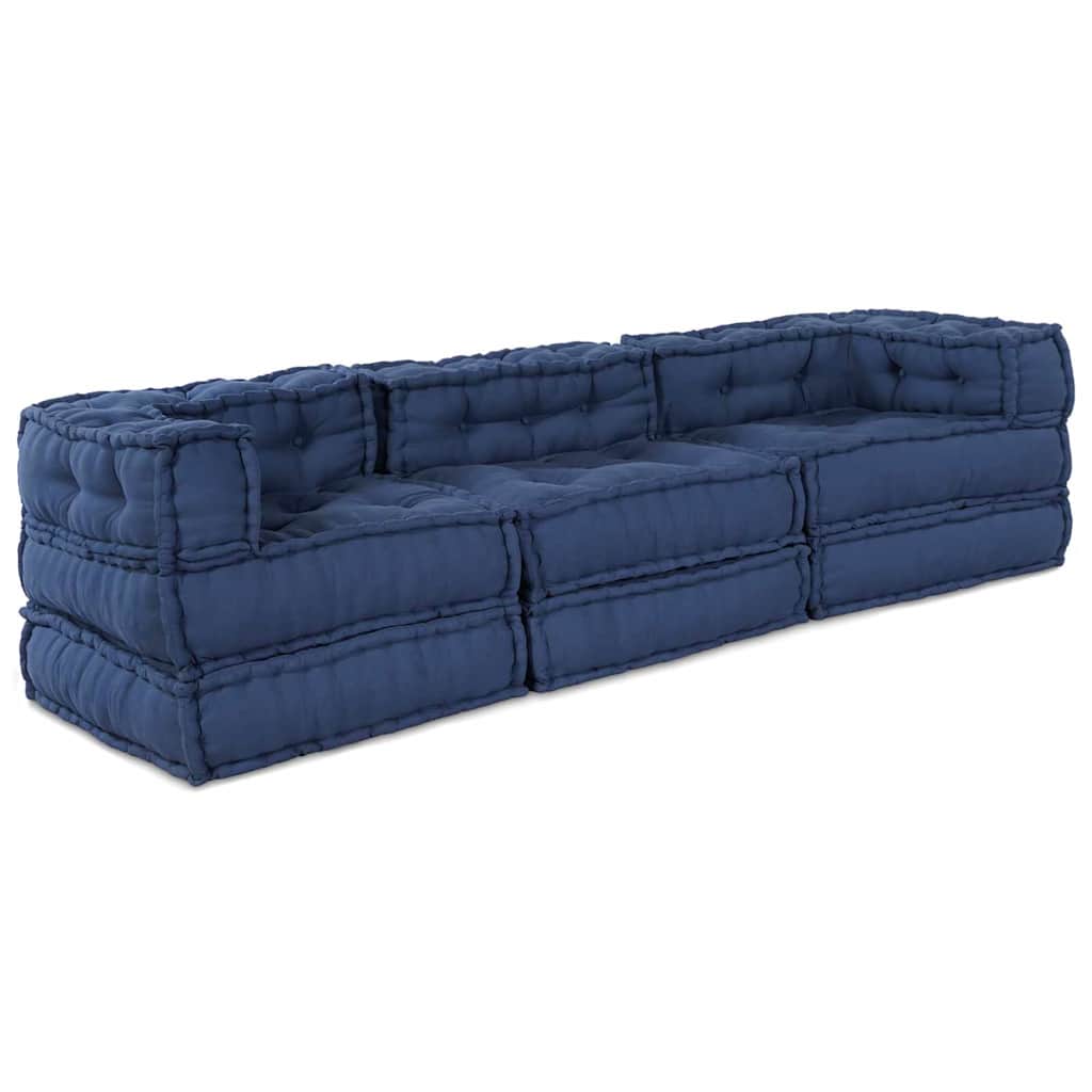 Modulair Sofabet 3 Pcs 140 X 70 X 36 Cm Stof