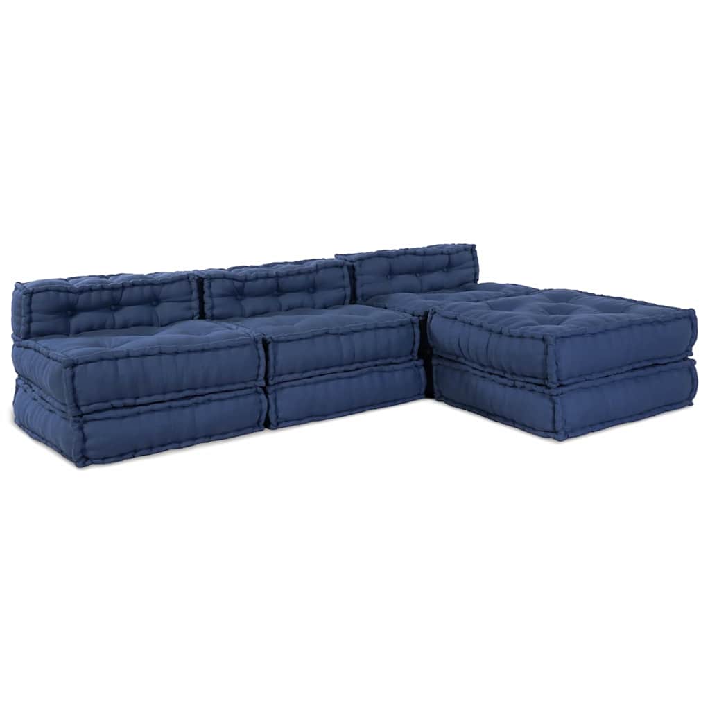 Modulair Sofabet 3 Pcs 140 X 70 X 36 Cm Stof