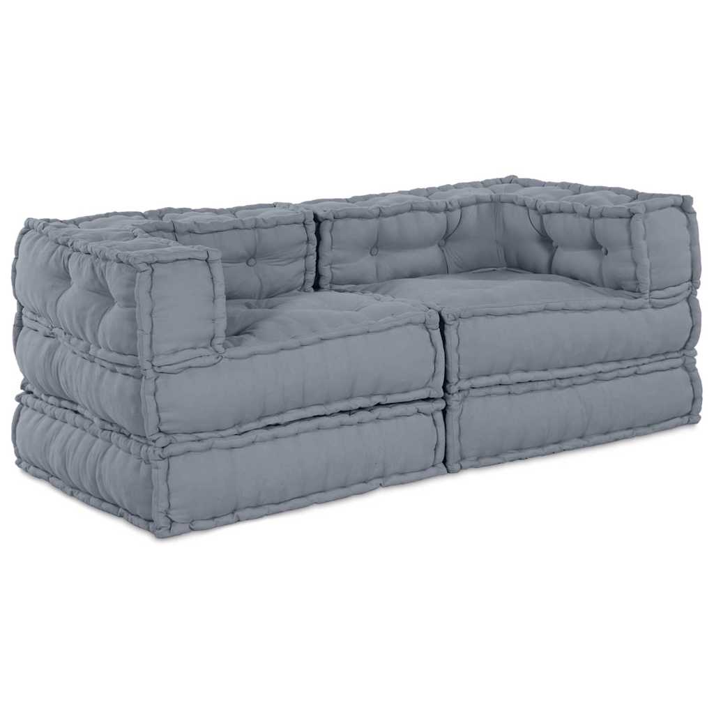 Modulair Sofabet 3 Pcs 140 X 70 X 36 Cm Stof