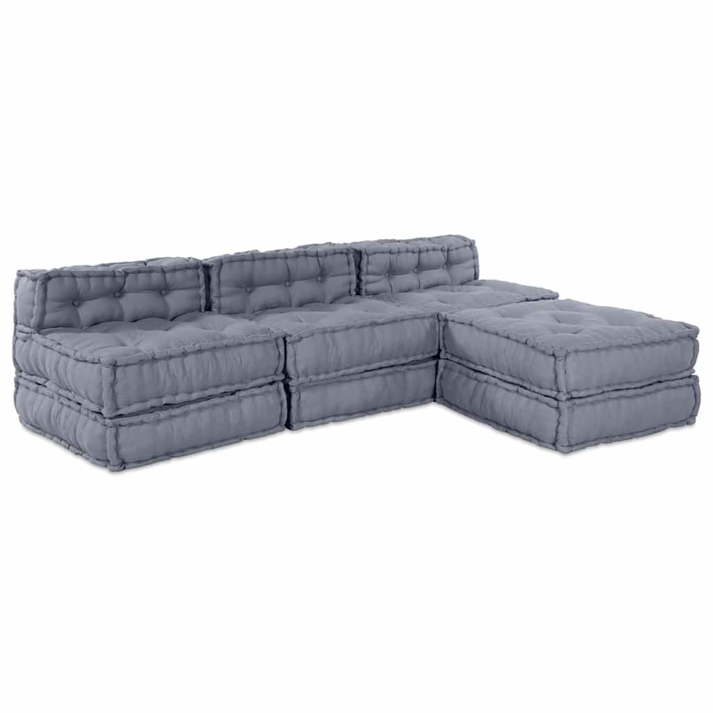 Modulair Sofabet 3 Pcs 140 X 70 X 36 Cm Stof