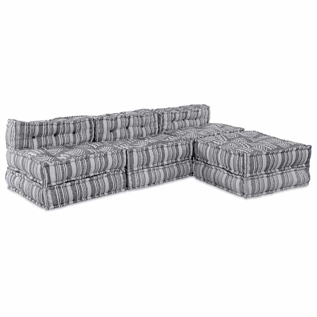 Modulair Sofabet 3 Pcs 140 X 70 X 36 Cm Stof