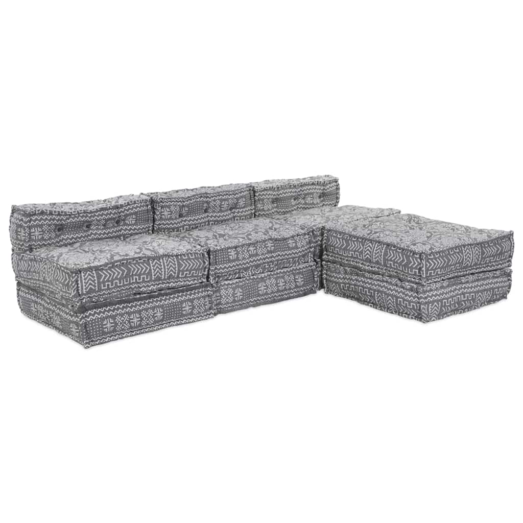 Modulair Sofabet 3 Pcs 140 X 70 X 36 Cm Stof