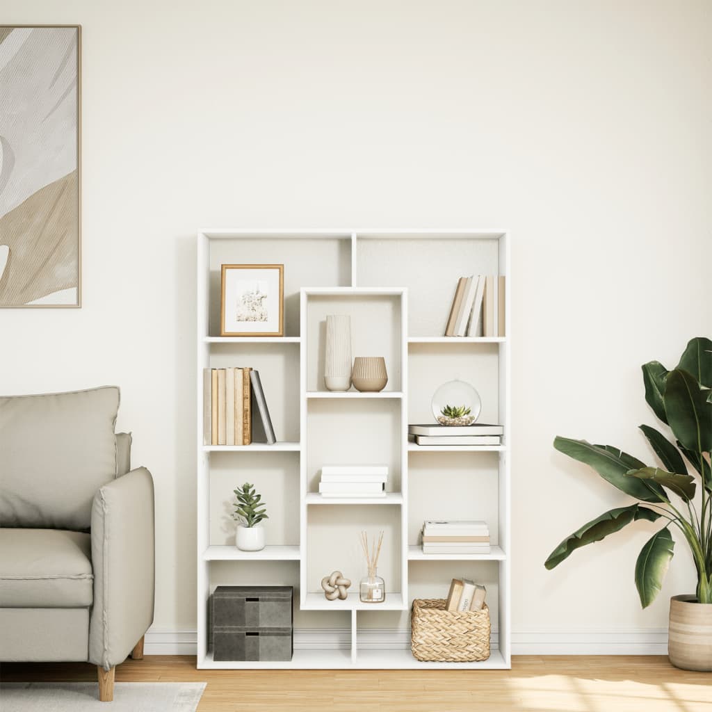 Boekenkast Bewerkt Hout
