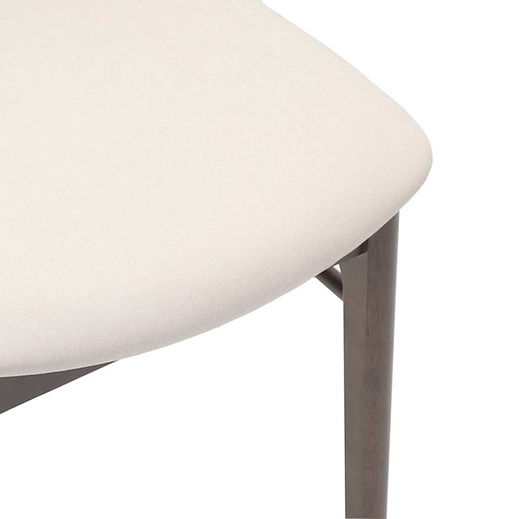Eetkamerstoelen Met Kussens Massief Hout Rubber