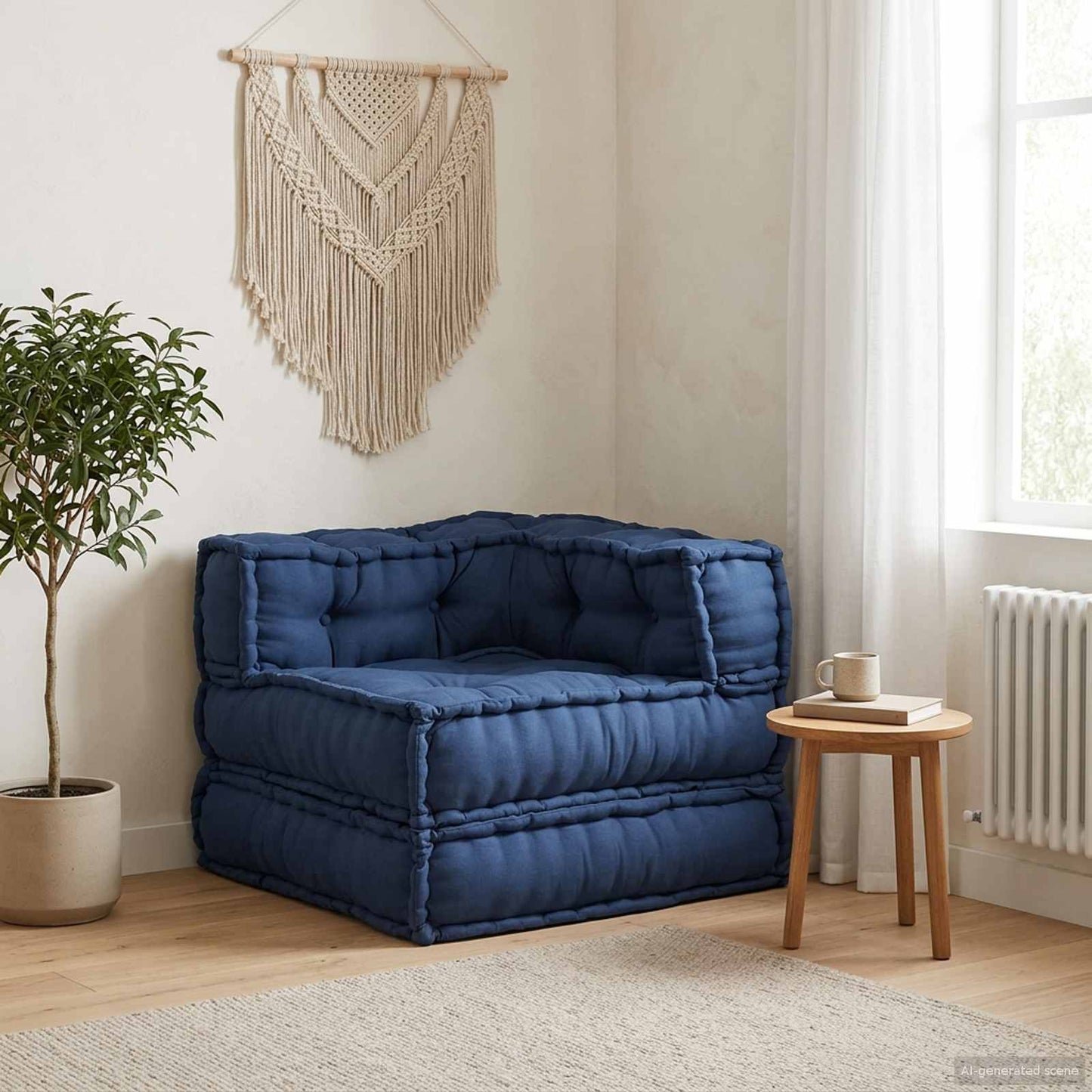Modulair Sofabet 3 Pcs 140 X 70 X 36 Cm Stof