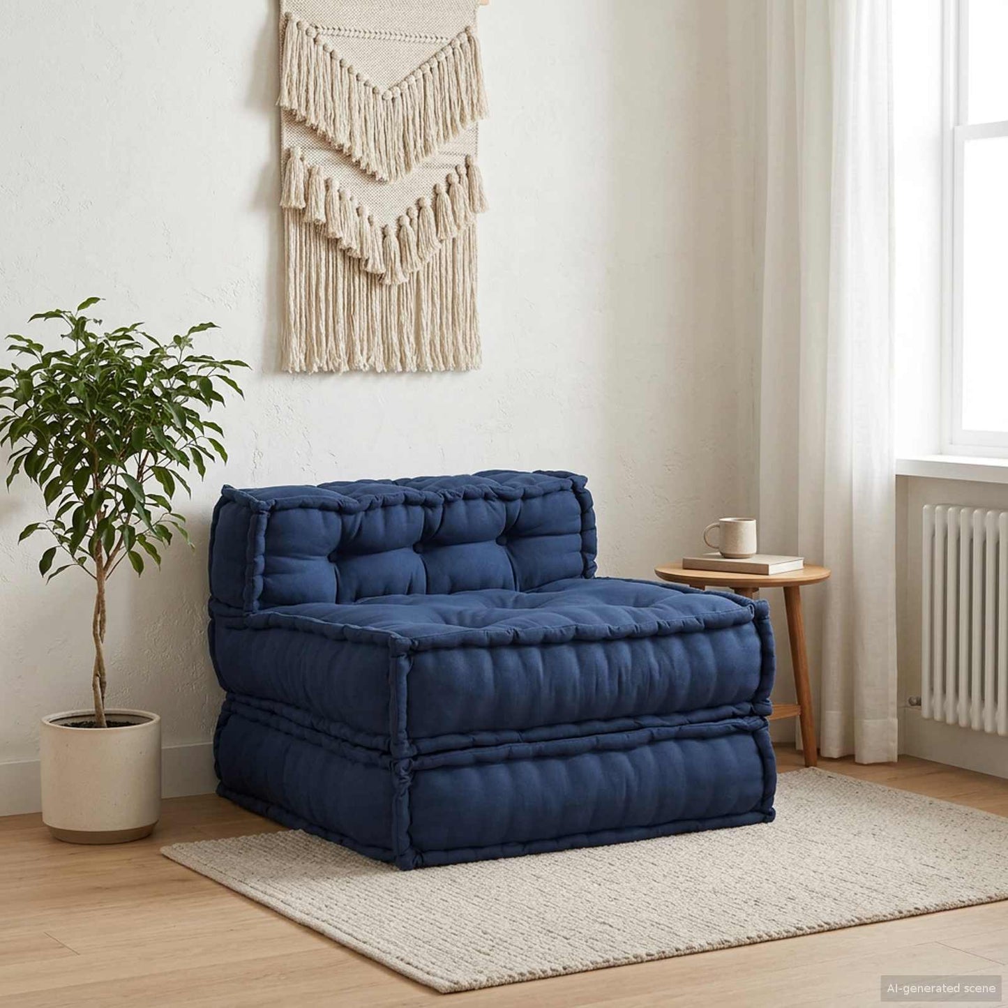 Modulair Sofabet 3 Pcs 140 X 70 X 36 Cm Stof