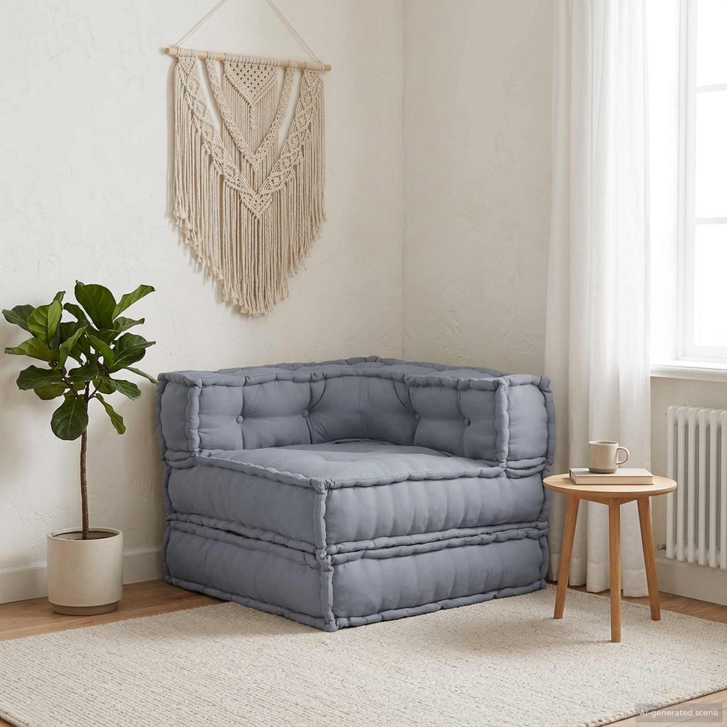 Modulair Sofabet 3 Pcs 140 X 70 X 36 Cm Stof