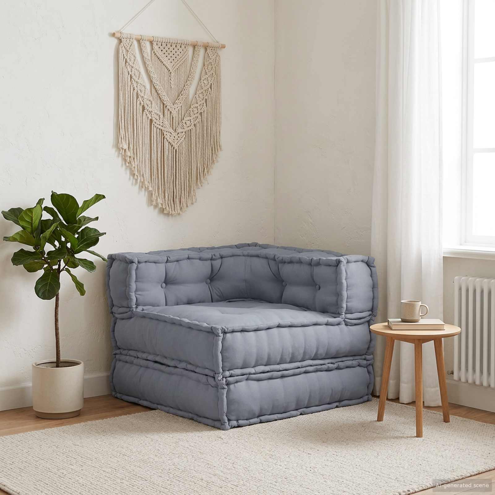 Modulair Sofabet 3 Pcs 140 X 70 X 36 Cm Stof