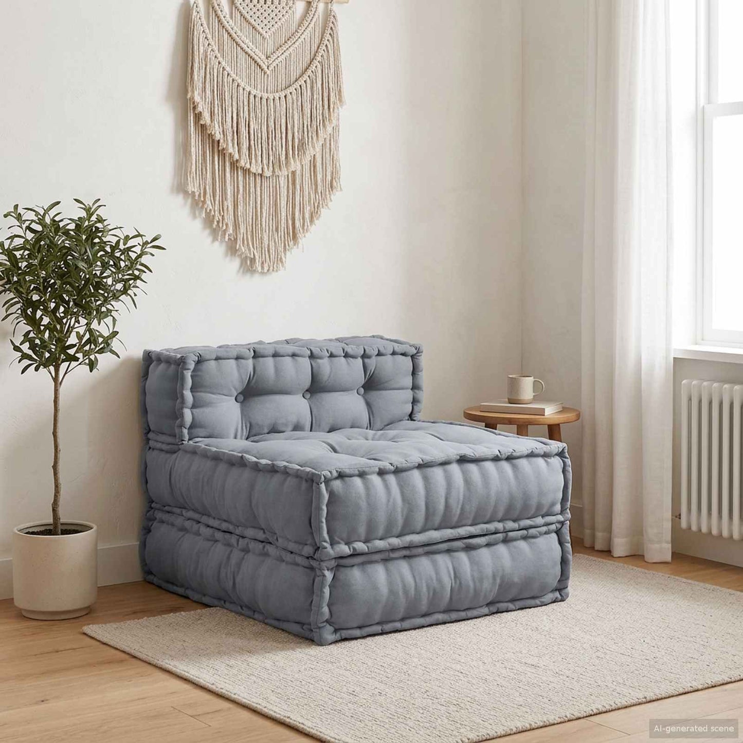 Modulair Sofabet 3 Pcs 140 X 70 X 36 Cm Stof