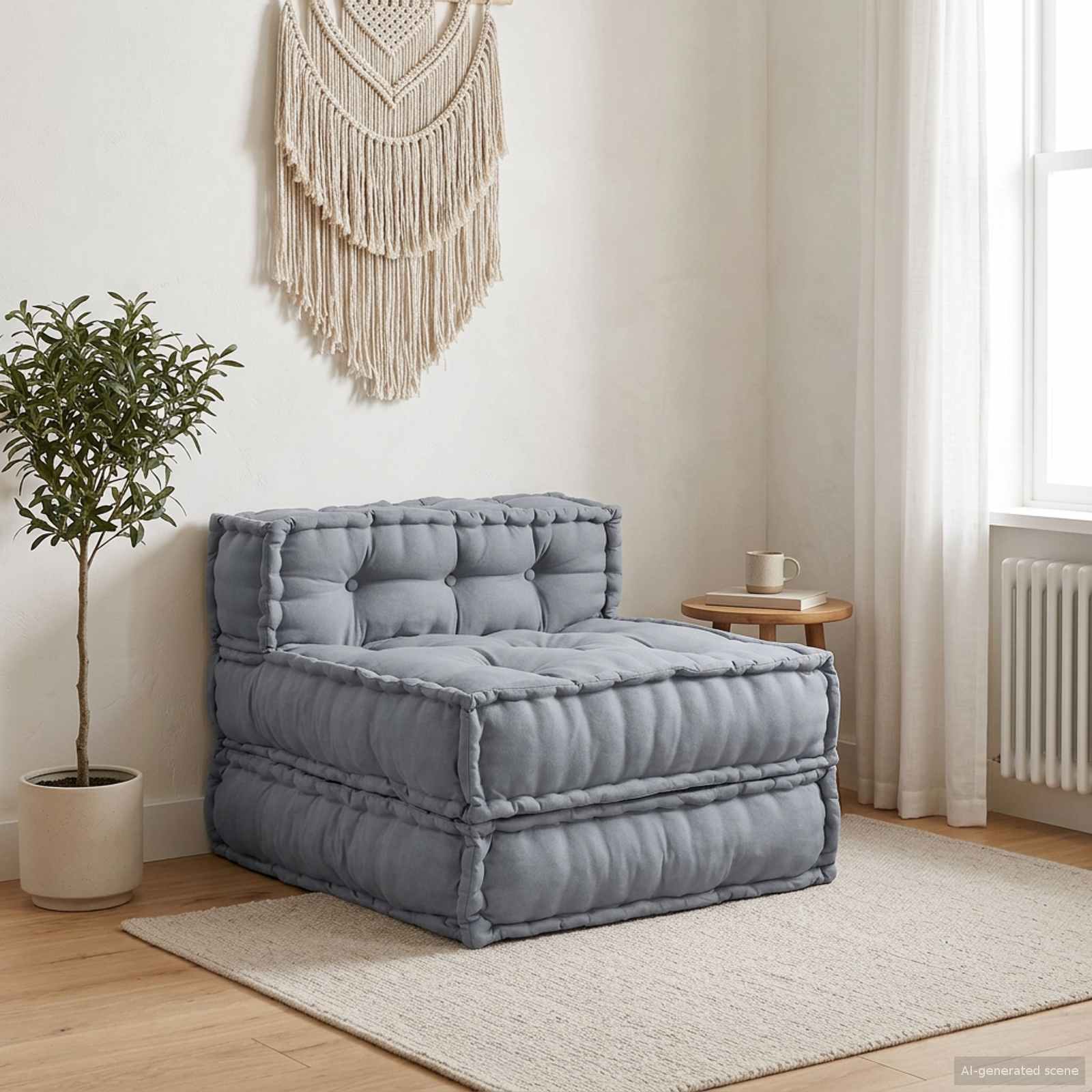 Modulair Sofabet 3 Pcs 140 X 70 X 36 Cm Stof
