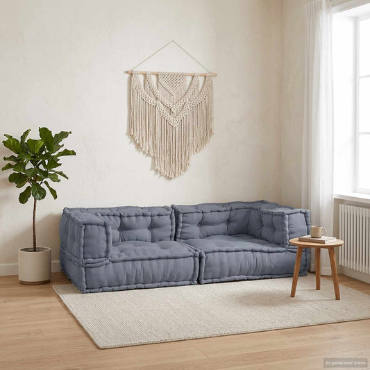 Modulair Sofabet 3 Pcs 140 X 70 X 36 Cm Stof