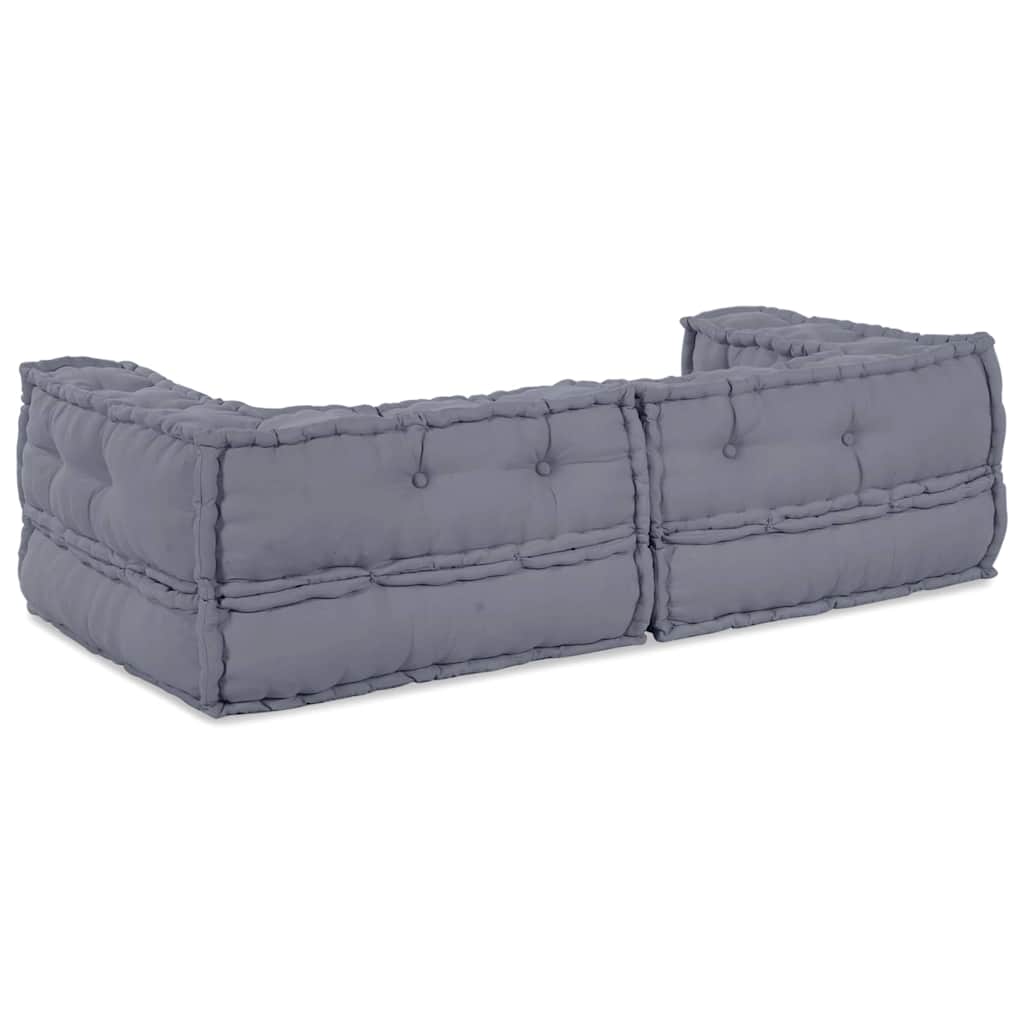 Modulair Sofabet 3 Pcs 140 X 70 X 36 Cm Stof