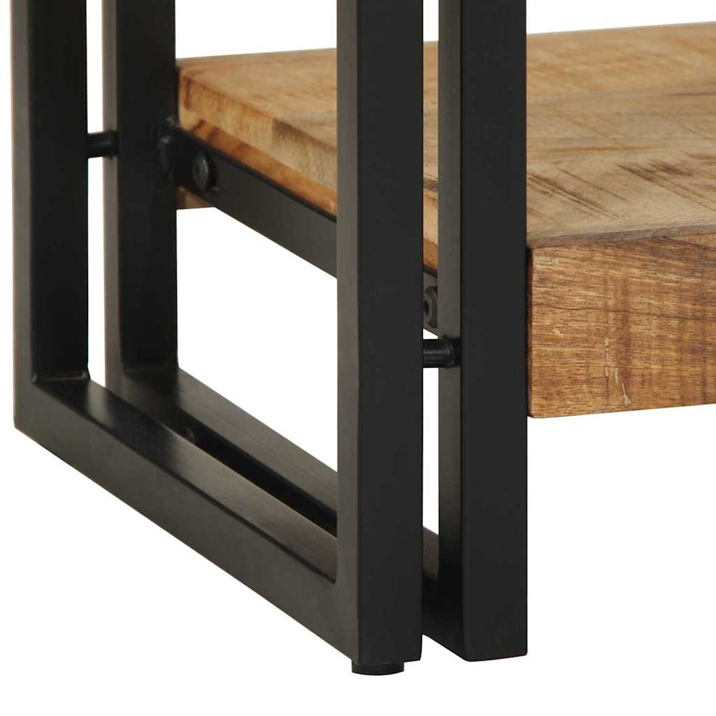 Wandtafel Met Lade Bruin 120 X 33 X 75 Cm Massief Mango Hout