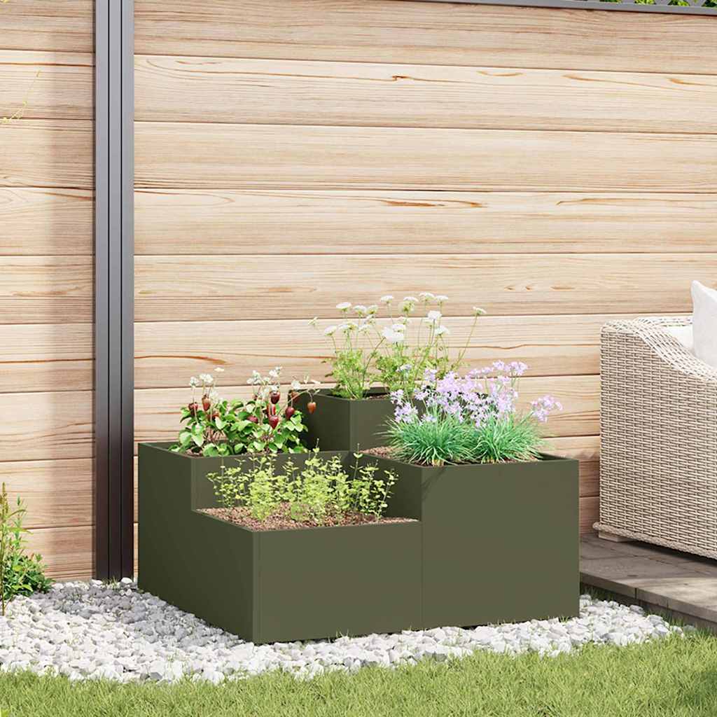 Tuin Bloempot Zilver