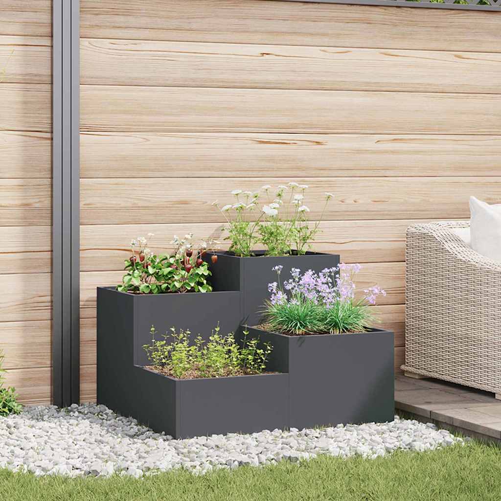 Tuin Bloempot Zilver